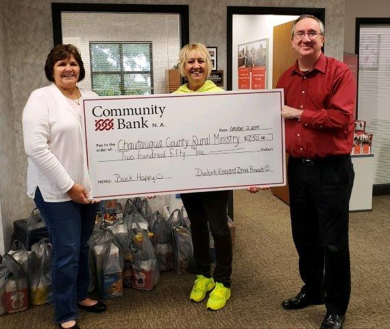 Community Bank donation to CCRM programs
