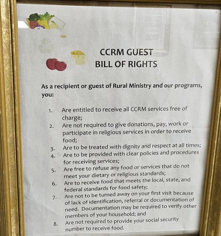 CCRM Bill of Rights